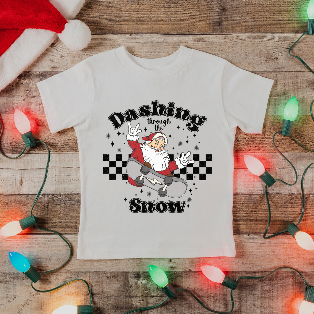 Dashing Through the Snow Infant / Toddler Tee or Bodysuit