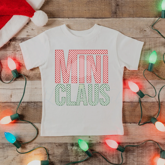 Mini Claus Infant / Toddler Tee or Bodysuit