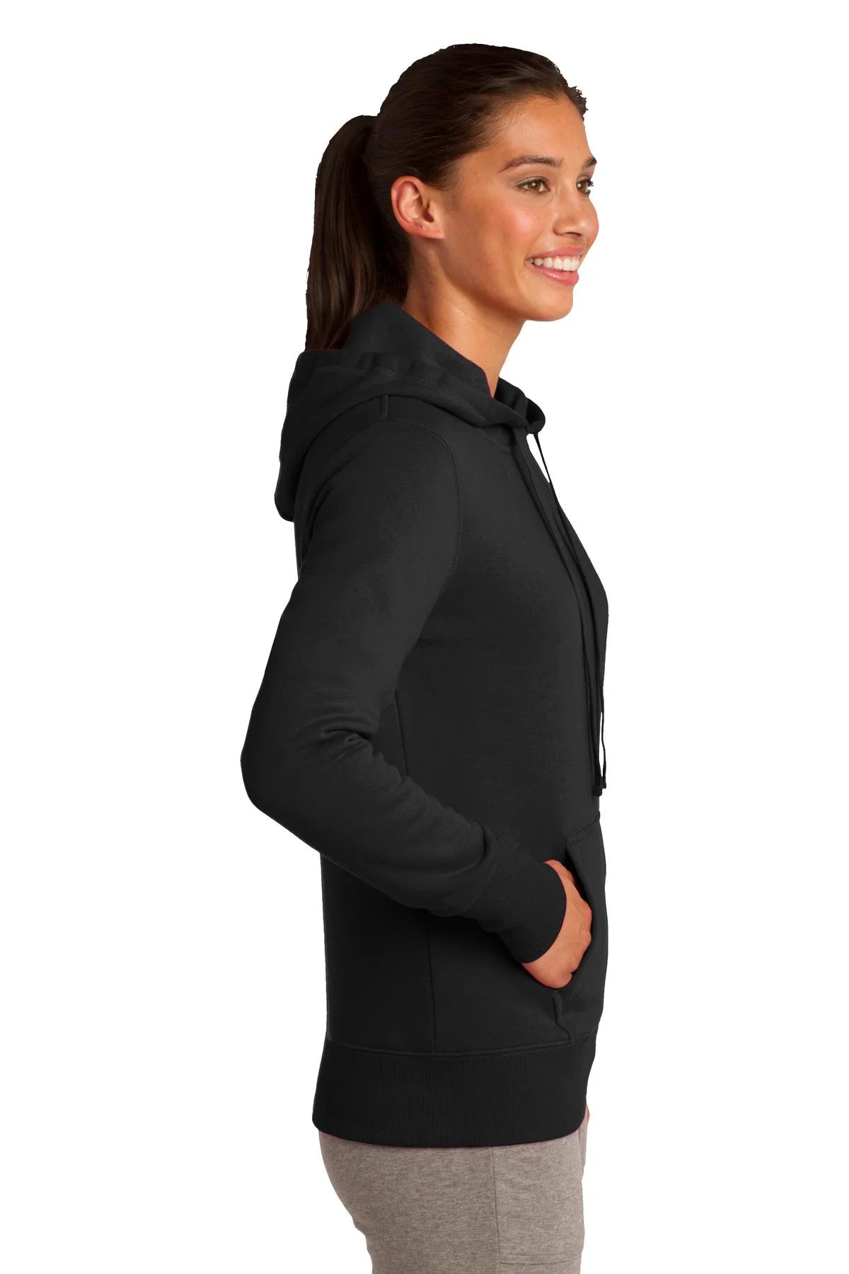 ® Ladies Pullover Hooded Sweatshirt. LST254