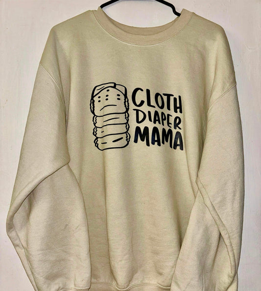Cloth diaper mama Sweatshirt