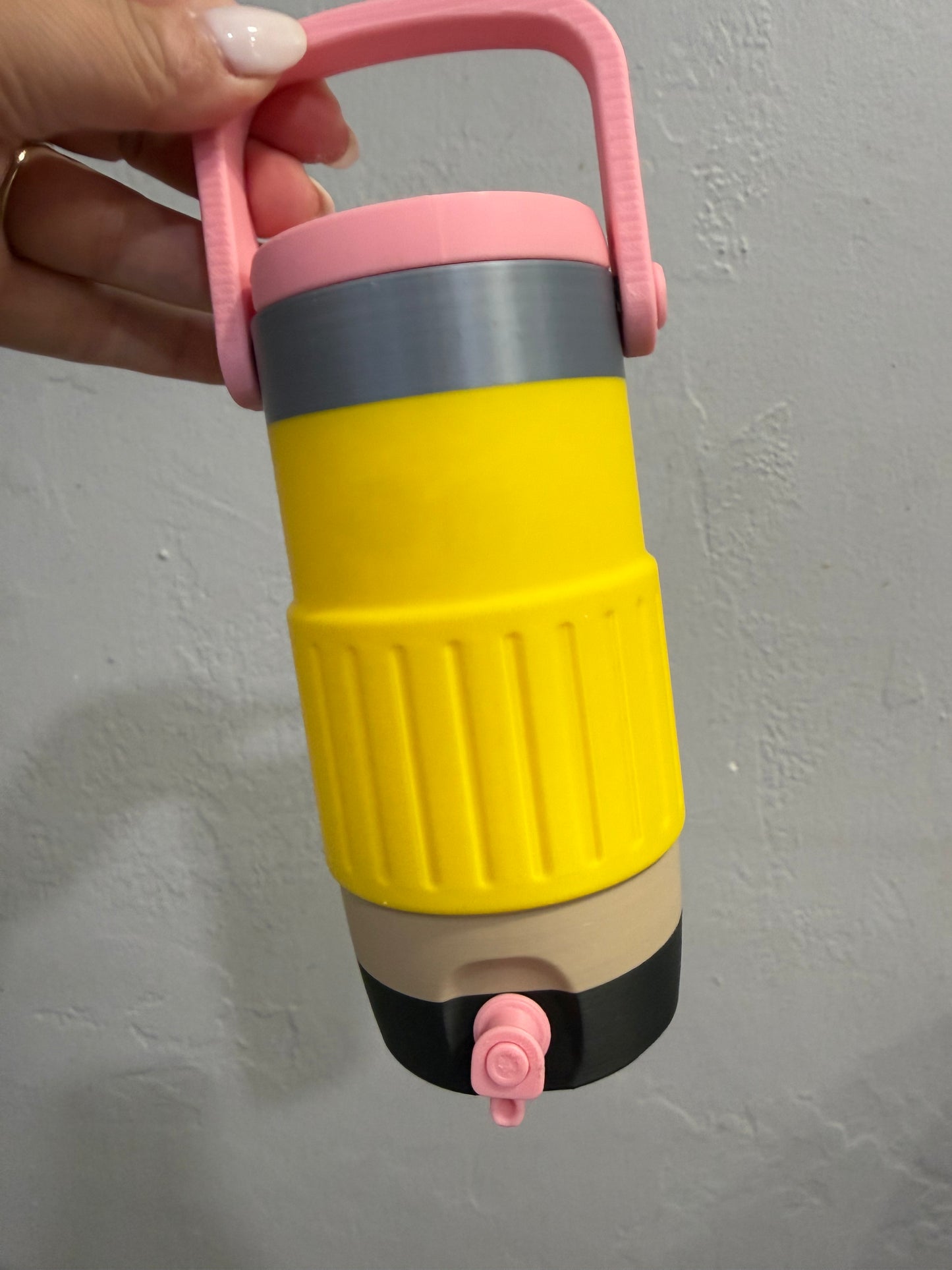 Back to School Pencil Slim 12 oz Can Holder
