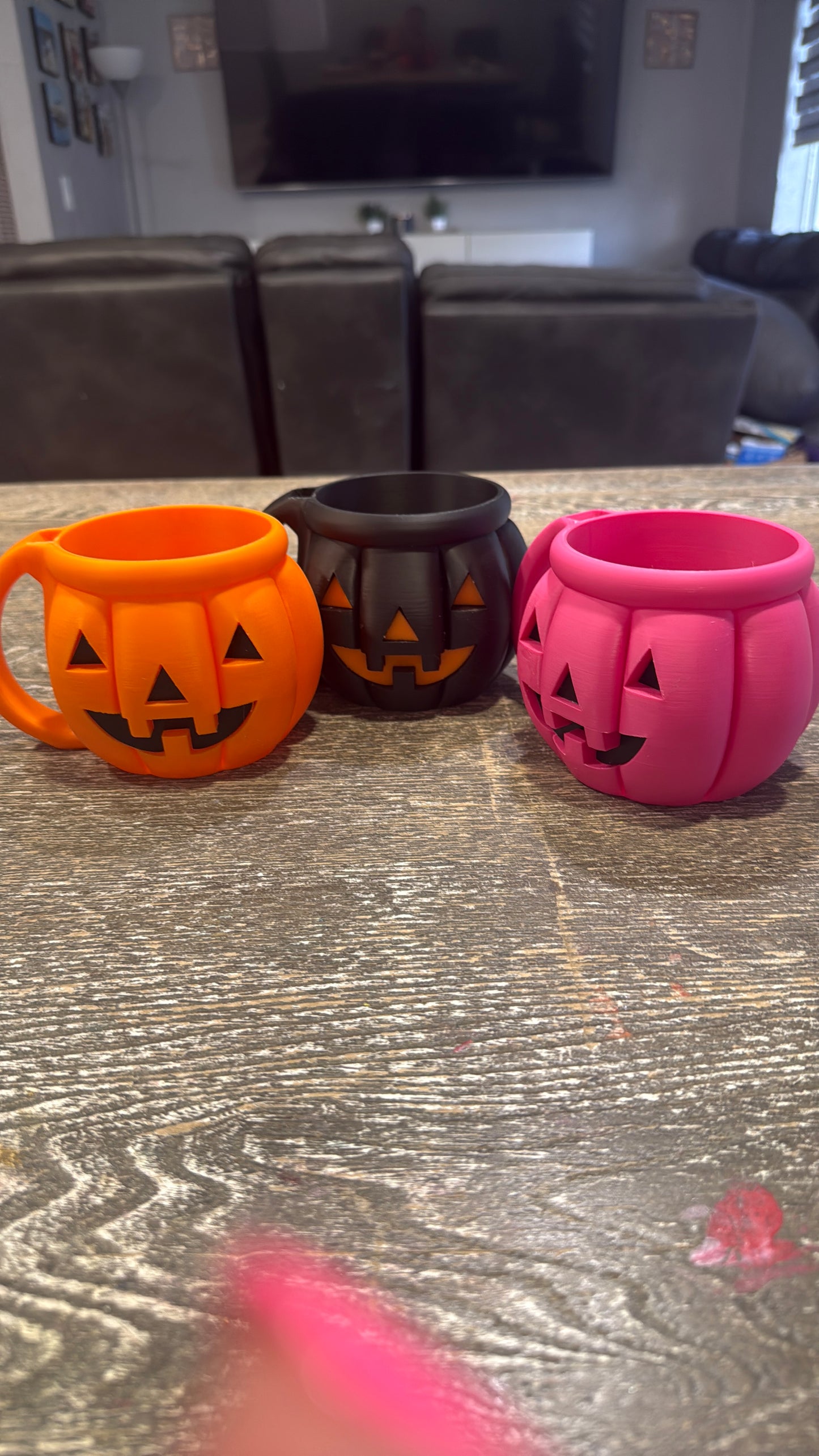 Pumpkin Ice Cream Holder