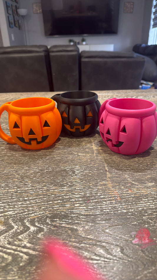 Pumpkin Ice Cream Holder