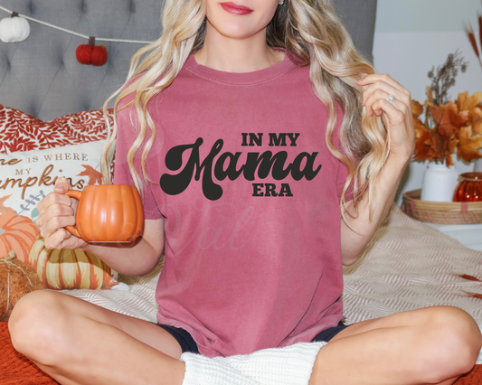 Mama Era Comfort Colors Tee (Brick Color)