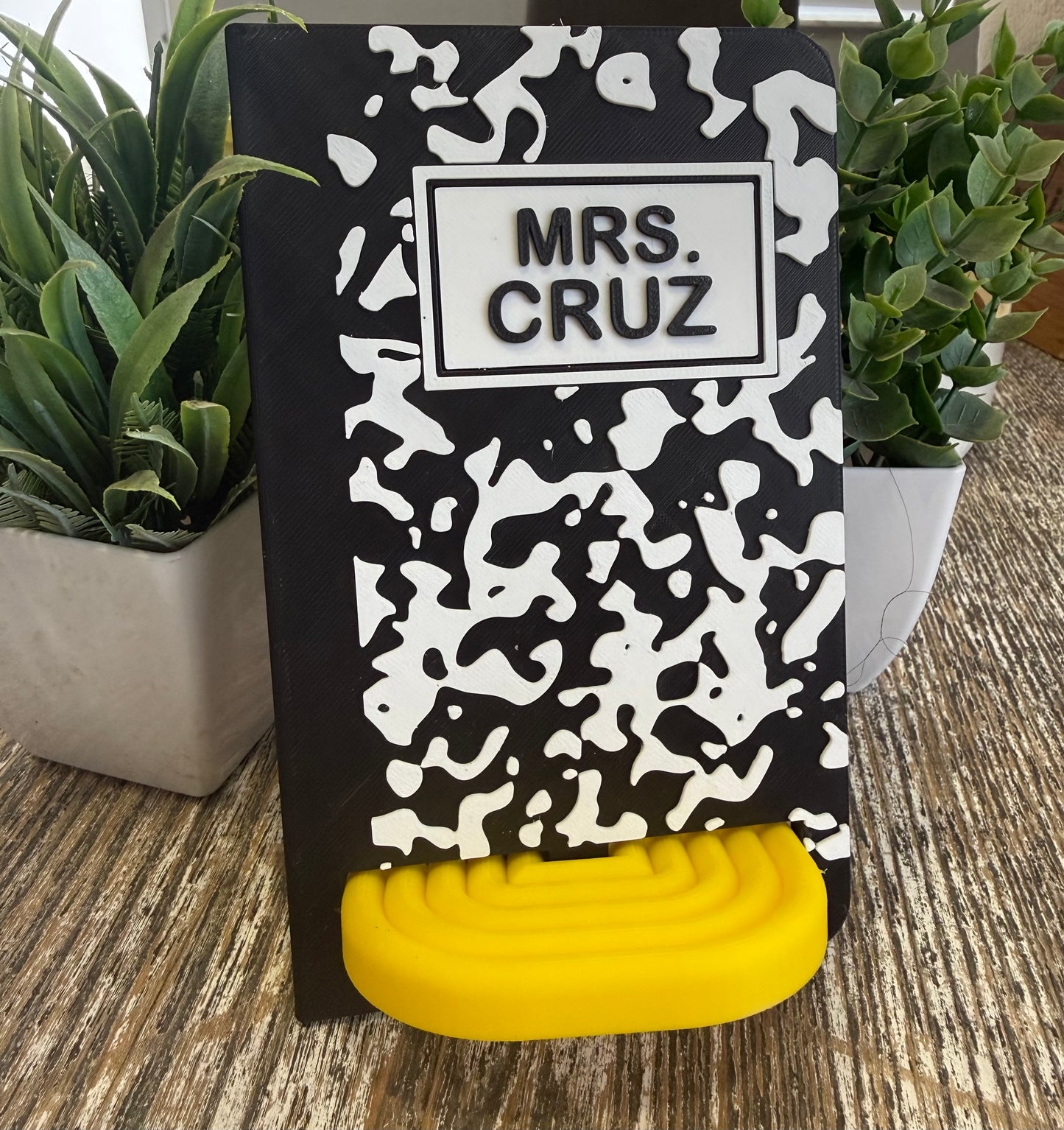 Composition Notebook Phone Stand Back to school